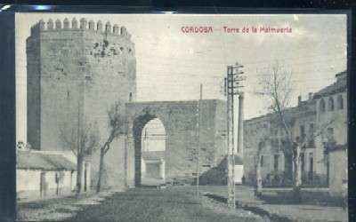 POSTAL ANTIGUA DE CORDOBA - TORRE DE LA MALMUERTA