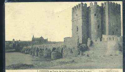 POSTAL ANTIGUA DE CORDOBA Nº 2 TORRE DE LA CALAHORRA Y PUENTE ROMANO