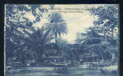 POSTAL ANTIGUA DE CORDOBA - JARDINES BAJOS DE LA VICTORIA ALBERGUE DE LOS PATOS