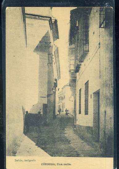 POSTAL ANTIGUA DE CORDOBA - UNA CALLE