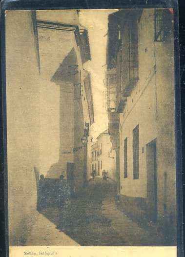 POSTAL ANTIGUA DE CORDOBA - UNA CALLE