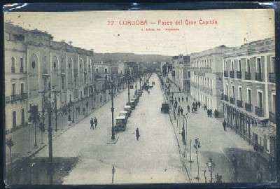 POSTAL ANTIGUA DE CORDOBA -  Nº 22 PASEO DEL GRAN CAPITAN