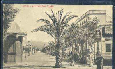 POSTAL ANTIGUA DE CORDOBA - PASEO DEL GRAN CAPITAN