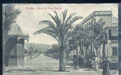 POSTAL ANTIGUA DE CORDOBA - PASEO DEL GRAN CAPITAN