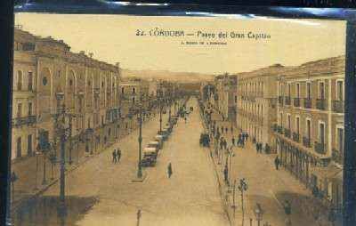 POSTAL ANTIGUA DE CORDOBA -  Nº 22 PASEO DEL GRAN CAPITAN