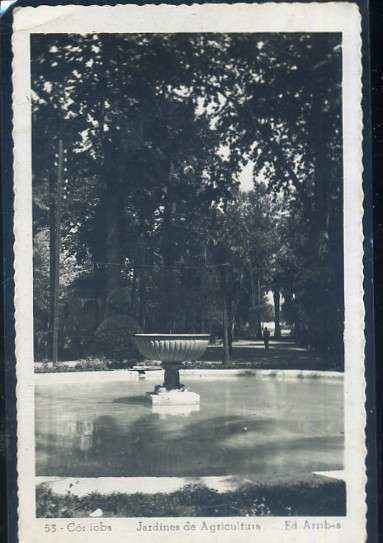 POSTAL DE CORDOBA - JARDINES DE AGRICULTURA
