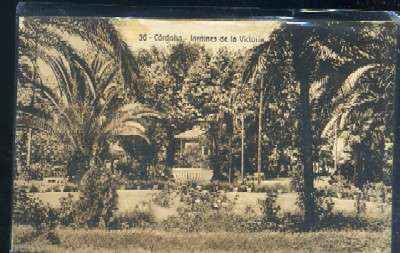 POSTAL DE CORDOBA - Nº 36 JARDINES DE LA VICTORIA