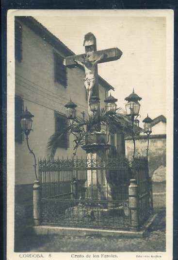 POSTAL DE CORDOBA - Nº 5 CRISTO DE LOS FAROLES