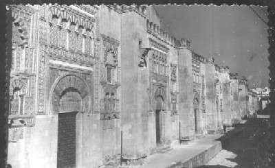 POSTAL DE CORDOBA - Nº 62 EXTERIOR DE LA MEZQUITA