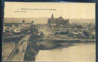 POSTAL ANTIGUA DE CORDOBA - VISTA DESDE LA TORRE DE CARRAOLA