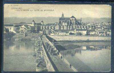 POSTAL ANTIGUA DE CORDOBA - Nº 9 VISTA DESDE LA TORRE DE LA CALAHORRA