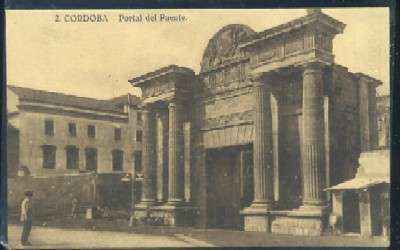 POSTAL ANTIGUA DE CORDOBA - Nº 2 PORTAL DEL PUENTE