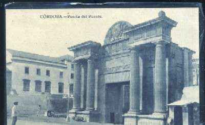 POSTAL ANTIGUA DE CORDOBA - PUERTA DEL PUENTE