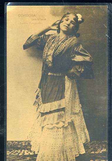 POSTAL ANTIGUA DE CORDOBA -  UNA GITANA