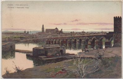 POSTAL ANTIGUA DE CORDOBA - VISTA PANORAMICA