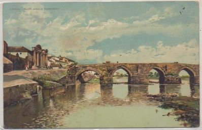 POSTAL ANTIGUA DE CORDOBA - PUENTE SOBRE EL GUADALQUIVIR