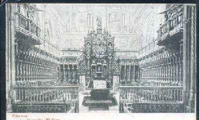 POSTAL ANTIGUA DE CORDOBA - LA MEZQUITA, EL CORO