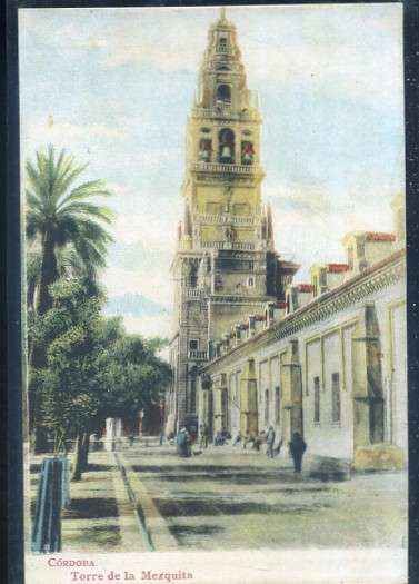 POSTAL ANTIGUA DE CORDOBA - TORRE DE LA MEZQUITA