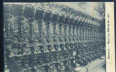 POSTAL ANTIGUA DE CORDOBA - MEZQUITA SILLERIA DEL CORO