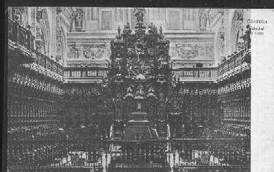 POSTAL ANTIGUA DE CORDOBA - CATEDRAL EL CORO