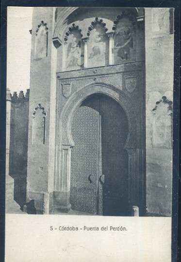 POSTAL ANTIGUA DE CORDOBA Nº 5 PUERTA DEL PERDON