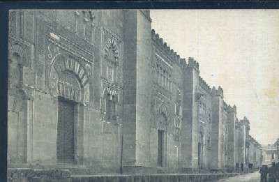 POSTAL ANTIGUA DE CORDOBA - LA MEZQUITA FACHADA LATERAL Nº 3