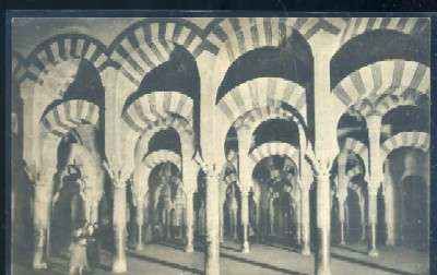 POSTAL ANTIGUA DE CORDOBA - MEZQUITA SEGUNDA AMPLIACION AL-HAKEM II