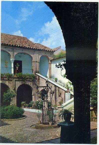 POSTAL DE CORDOBA. VISTA DE UN PATIO CORDOBES Nº 1009