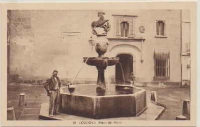 POSTAL DE CORDOBA. PLAZA DEL POTRO.