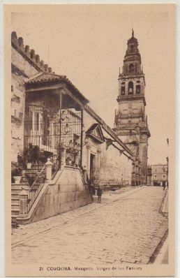 POSTAL DE CORDOBA. MEZQUITA VIRGEN DE LOS FAROLES.