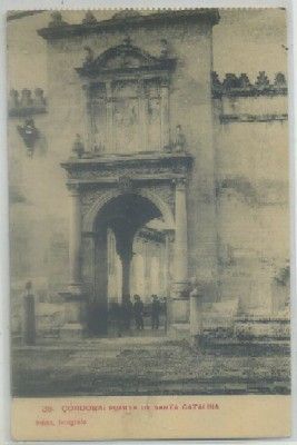 POSTAL ANTIGUA DE CORDOBA. PUERTA DE SANTA CATALINA