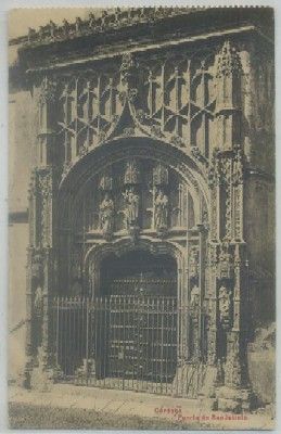 POSTAL ANTIGUA DE CORDOBA. PUERTA DE SAN JACINTO