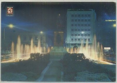 POSTAL DE CORDOBA. MONUMENTO AL GRAN CAPITAN. FUENTE LUMINOSA