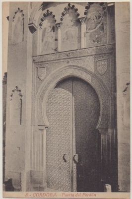 POSTAL ANTIGUA DE CORDOBA. PUERTA DEL PERDON