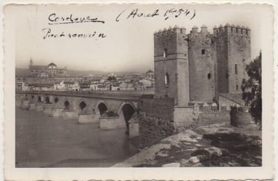 POSTAL DE CORDOBA. PUENTE ROMANO