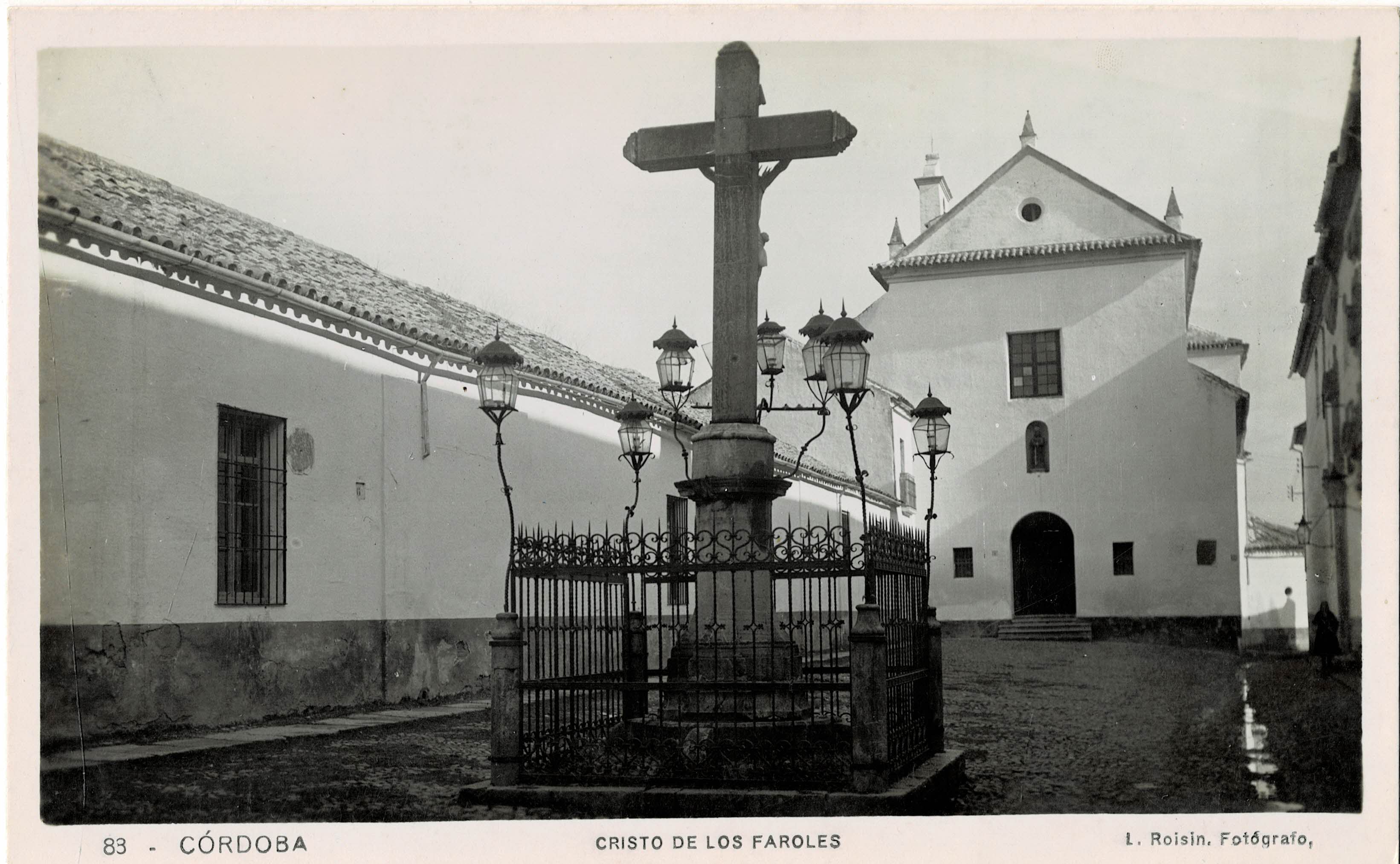 POSTAL DE CORDOBA CRISTO DE LOS FAROLES.