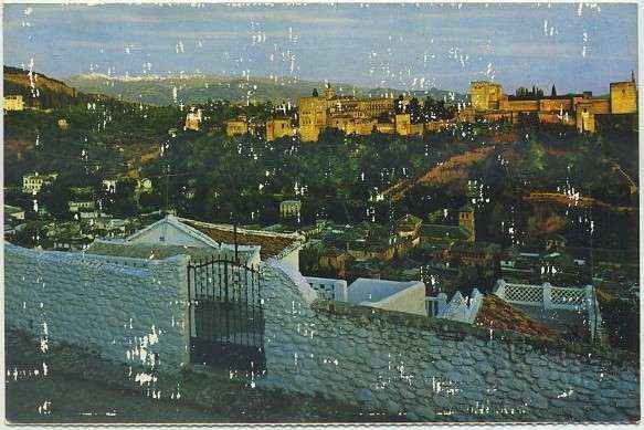 POSTAL DE GRANADA. VISTA PANORAMICA Nº 87