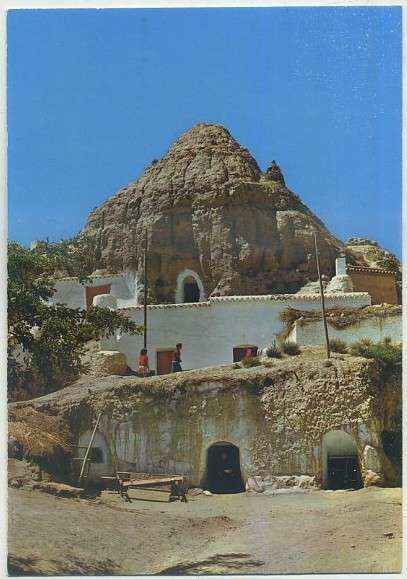 POSTAL DE GRANADA. VISTA DE CUEVAS Nº 1030