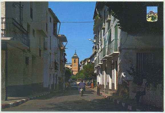 POSTAL DE GRANADA. LANJARON. CALLE PRINCIPAL SERIE 45 Nº 1174