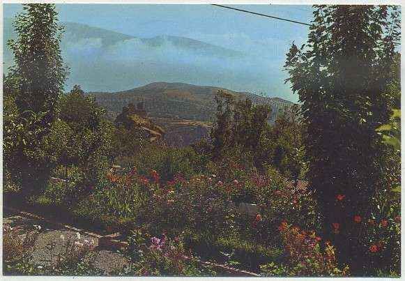 POSTAL DE GRANADA. LANJARON. JARDINES Y EL CASTILLO Nº 4177
