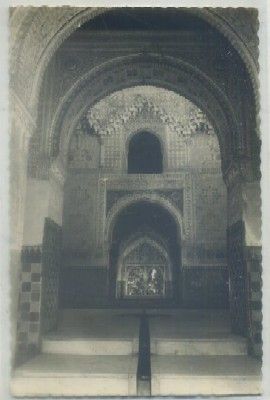 POSTAL DE GRANADA. ALHAMBRA. MIRADOR DE LINDARAJA