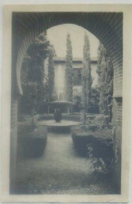 POSTAL DE ANTIGUA DE GRANADA. ALHAMBRA.