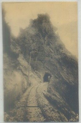 POSTAL ANTIGUA DE GRANADA. SIERRA NEVADA. TUNEL DE LOS POLLOS DEL CANALERO