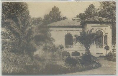 POSTAL ANTIGUA DE GRANADA. CHALET DEL CASINO PRINCIPAL