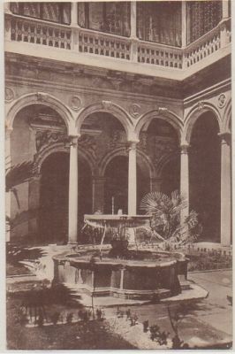 POSTAL ANTIGUA DE GRANADA. PATIO DE LA AUDIENCIA Nº 45
