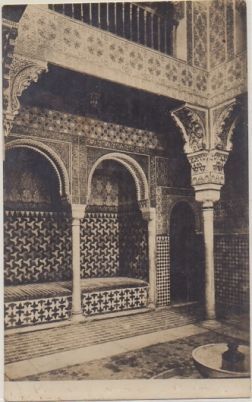 POSTAL ANTIGUA DE GRANADA. GENERALIFE