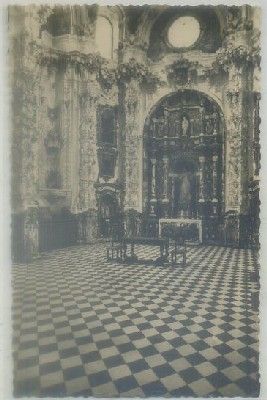 POSTAL DE GRANADA. CARTUJA. SACRISTIA