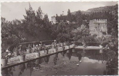 POSTAL DE GRANADA. LA ALHAMBRA. EL PORTAL Y TORRE DE LOS PICOS Nº 21