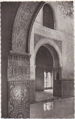 POSTAL DE GRANADA. LA ALHAMBRA. SALA DE LAS DOS HERMANAS Nº 59