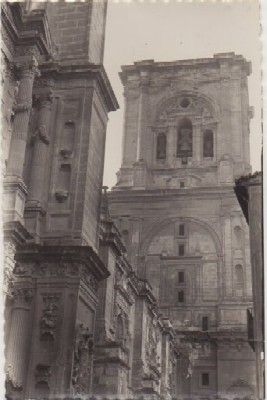 POSTAL DE GRANADA. PORTADA DE LA CATEDRAL
